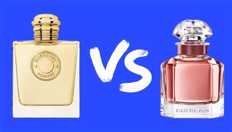 Mon Guerlain Vs Burberry Goddess 